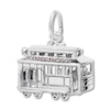 Thumbnail Image 1 of San Francisco Cable Car Sterling Silver Charm