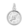 Thumbnail Image 1 of Compass Charm Sterling Silver