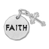 Thumbnail Image 1 of Faith Charm Sterling Silver