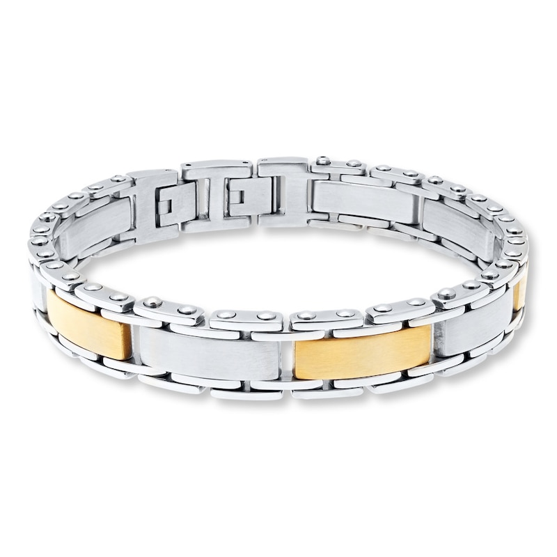 Main Image 1 of Men's Bracelet Stainless Steel 8.5&quot;