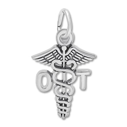 Occupational Therapist Charm Sterling Silver