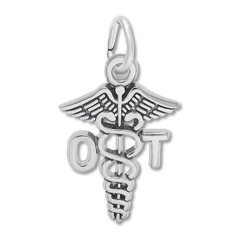 Main Image 1 of Occupational Therapist Charm Sterling Silver