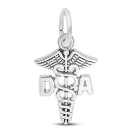 Dental Assistant Charm Sterling Silver