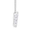 Thumbnail Image 2 of White Topaz Necklace Sterling Silver