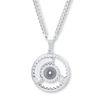 Thumbnail Image 1 of Men's Gear Necklace Stainless Steel