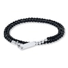 Thumbnail Image 2 of Men's Hematite Bracelet Stainless Steel 8&quot;