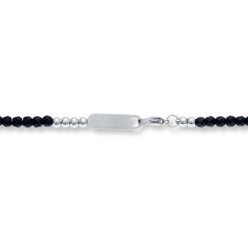 Main Image 3 of Men's Hematite Bracelet Stainless Steel 8&quot;