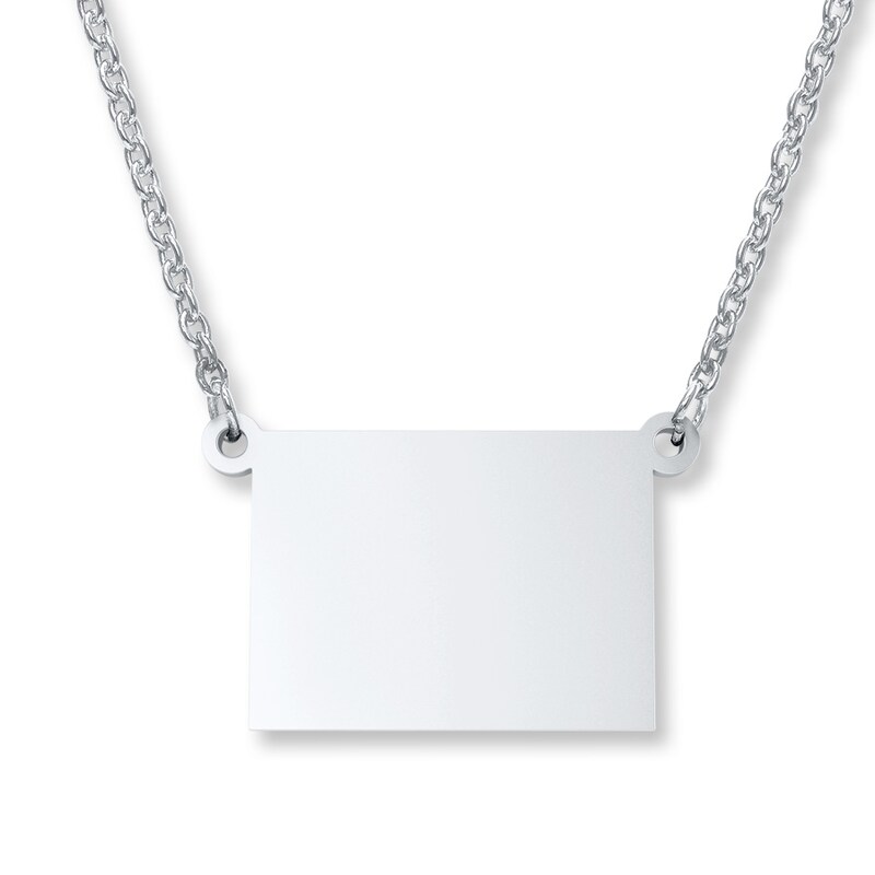 Colorado State Necklace Sterling Silver Kay