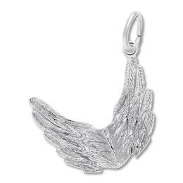 Wings Charm Sterling Silver