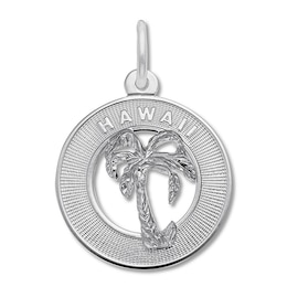 Hawaii Charm Sterling Silver