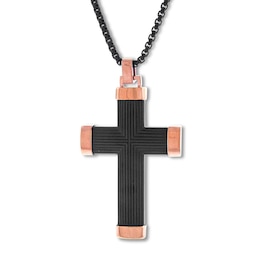 Men's Stainless Steel Cross Necklace