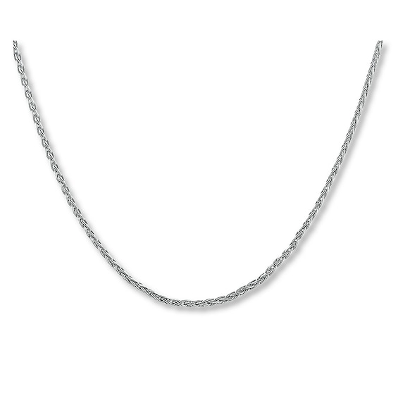 Solid Spiga Chain Sterling Silver 18"