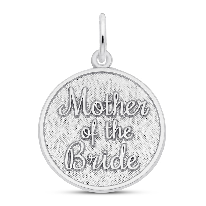 Main Image 1 of Mother of the Bride Charm Sterling Silver