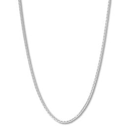 Solid Snake Chain Necklace 2.5mm Stainless Steel 24&quot;