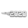 Thumbnail Image 1 of 2020 Sterling Silver Graduation Charm