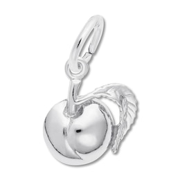 Peach Charm Sterling Silver