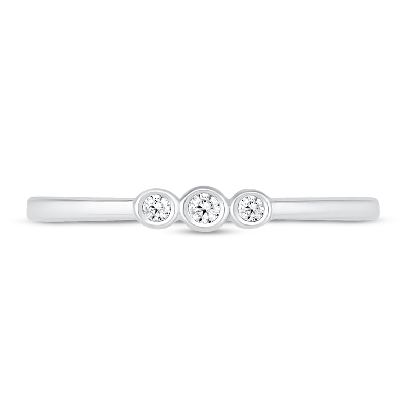 Main Image 2 of Diamond Accent Toe Ring Sterling Silver