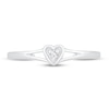 Thumbnail Image 2 of Diamond Accent Heart Toe Ring Sterling Silver