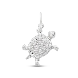 Turtle Charm Sterling Silver