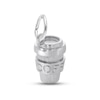 Thumbnail Image 1 of Coffee Cup Charm Sterling Silver