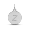 Thumbnail Image 1 of Letter Z Monogram Disc Charm Sterling Silver