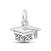 Thumbnail Image 1 of 2022 Graduation Cap Charm Sterling Silver