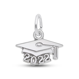 2022 Graduation Cap Charm Sterling Silver