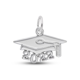 2022 Graduation Cap Charm Sterling Silver