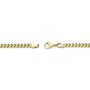 Thumbnail Image 3 of Solid Foxtail Chain Necklace 4mm Yellow Ion-Plated Stainless Steel 20&quot;