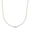 Thumbnail Image 0 of Solid Curb Chain Necklace 2mm Yellow Ion-Plated Stainless Steel 20"