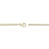 Thumbnail Image 2 of Solid Curb Chain Necklace 2mm Yellow Ion-Plated Stainless Steel 20"