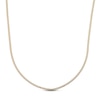 Thumbnail Image 0 of Solid Curb Chain Necklace 2mm Yellow Ion-Plated Stainless Steel 22"