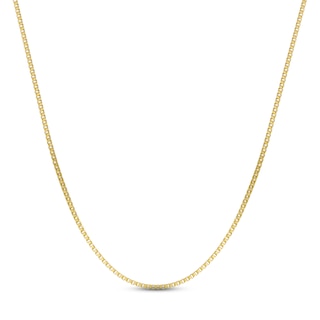 Apples of Gold Jewelry 18K Solid Gold Curb Chain Necklace