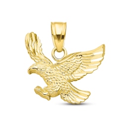 Men's Eagle Charm 10K Yellow Gold