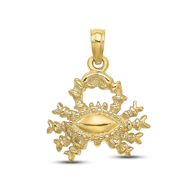 Main Image 1 of Zodiac Cancer Charm 10K Yellow Gold