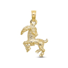 Zodiac Capricorn Charm 10K Yellow Gold