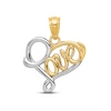 Thumbnail Image 1 of &quot;Love&quot; Heart Charm 14K Yellow Gold