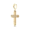 Thumbnail Image 3 of Men's Diamond Pointed Cross Charm 2 ct tw 10K Yellow Gold