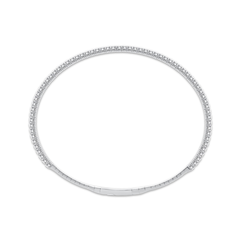 Diamond Flex Bangle Bracelet 1-1/4 ct tw 10K White Gold