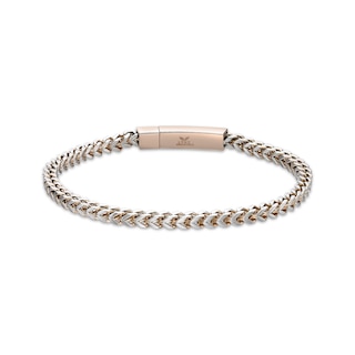 Fred Bennett Oxidised Fox Tail Chain Bracelet – Ace Mens Jewellery