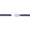 Thumbnail Image 3 of Semi-Solid Franco Chain Bracelet 5mm Blue Ion-Plated Stainless Steel 9&quot;