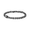 Thumbnail Image 1 of Semi-Solid Byzantine Chain Bracelet 10mm Stainless Steel 8.75&quot;