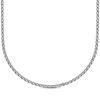 Thumbnail Image 1 of Semi-Solid Twist Link Necklace 3mm Stainless Steel 22&quot;