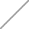 Thumbnail Image 2 of Semi-Solid Twist Link Necklace 3mm Stainless Steel 22&quot;