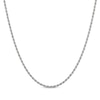 Thumbnail Image 1 of Solid Rope Chain Necklace 2.5mm Sterling Silver 22&quot;