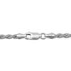 Thumbnail Image 3 of Solid Rope Chain Necklace 2.5mm Sterling Silver 22&quot;