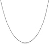 Thumbnail Image 1 of Diamond-Cut Solid Rope Chain Necklace 2mm Sterling Silver 18&quot;