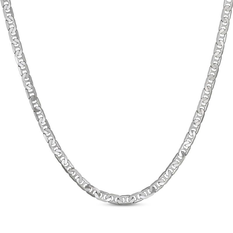 Main Image 1 of Solid Mariner Chain Necklace 4.8mm Sterling Silver 20&quot;