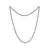 Thumbnail Image 2 of Solid Mariner Chain Necklace 4.8mm Sterling Silver 20&quot;