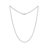 Thumbnail Image 2 of Solid Singapore Chain Necklace 2mm Sterling Silver 16&quot;